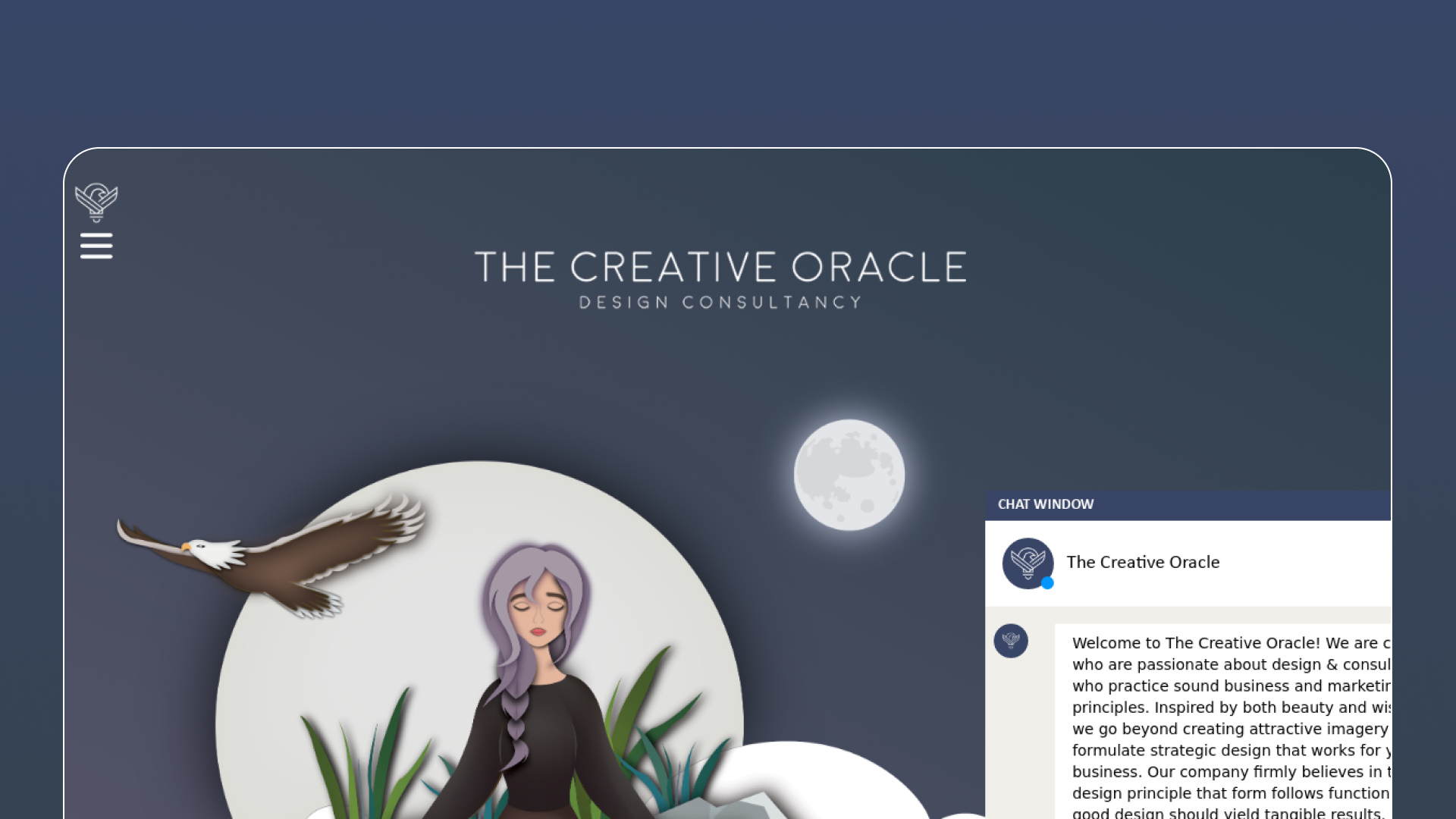 The creative oracle website